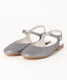 flower | スパークルストラップバレエパンプス(パンプス)