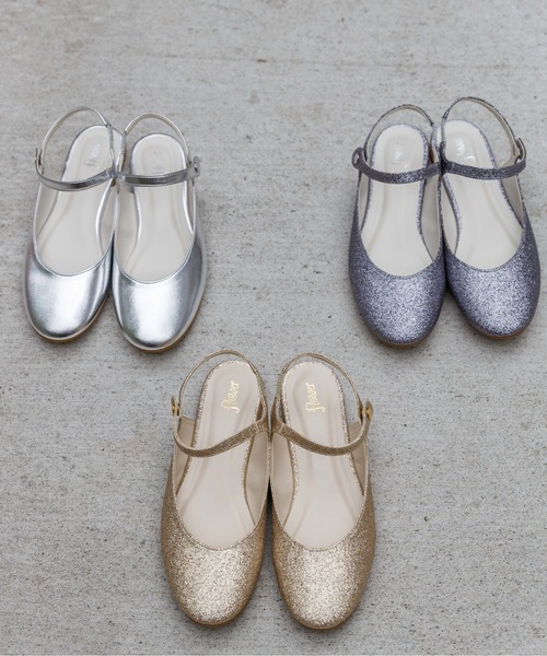 flower(フラワー)の「スパークルストラップバレエパンプス(パンプス・レディース・グレー/シルバー/ゴールド・6/7/8)」の9枚目の写真