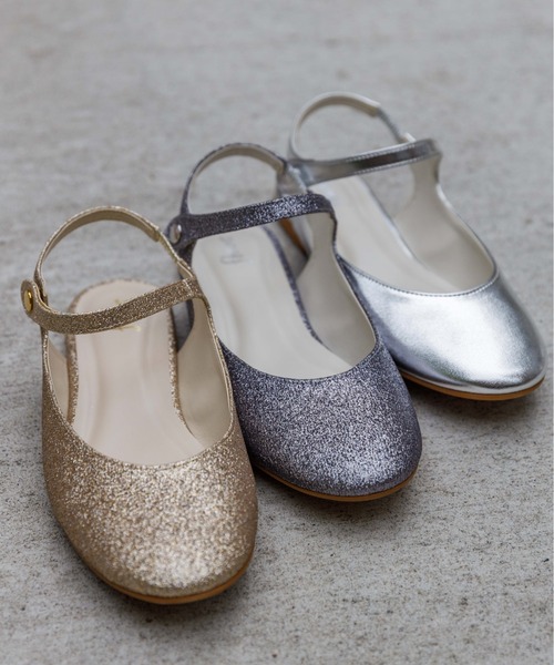 flower(フラワー)の「スパークルストラップバレエパンプス(パンプス・レディース・グレー/シルバー/ゴールド・6/7/8)」の11枚目の写真