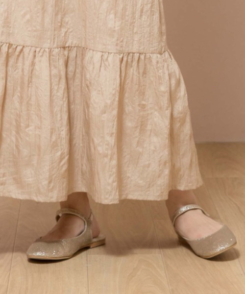 flower(フラワー)の「スパークルストラップバレエパンプス(パンプス・レディース・グレー/シルバー/ゴールド・6/7/8)」の15枚目の写真