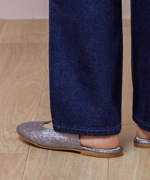 flower(フラワー)の「スパークルストラップバレエパンプス(パンプス・レディース・グレー/シルバー/ゴールド・6/7/8)」の19枚目の写真