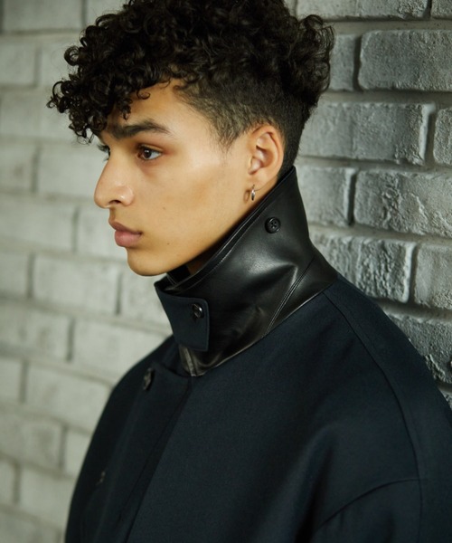 TAUPE（トープ）の「【TAUPE/トープ】 テトロンウールモーターサイクルコート（トレンチコート・メンズ・ベージュ/ネイビー・1/2）」の21枚目の写真