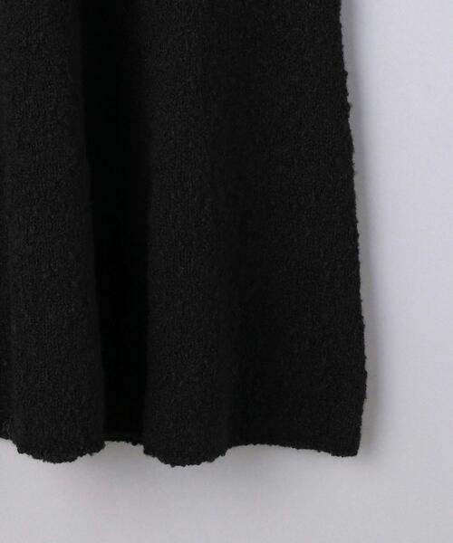 UNITED ARROWS（ユナイテッドアローズ）の「＜UNITED ARROWS＞クルーネック フレア ニットワンピース RPSP/G（ワンピース・レディース・ブラック/オフホワイト・FREE）」の9枚目の写真