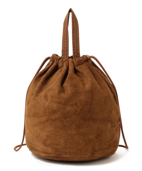 BEAMS BOY（ビームスボーイ）の「Napron × BEAMS BOY / レザー ペイシェント バッグ（ハンドバッグ・レディース・ブラック/ダークブラウン・ONE SIZE）」の5枚目の写真