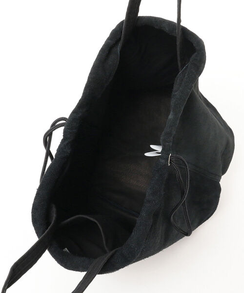 BEAMS BOY（ビームスボーイ）の「Napron × BEAMS BOY / レザー ペイシェント バッグ（ハンドバッグ・レディース・ブラック/ダークブラウン・ONE SIZE）」の12枚目の写真