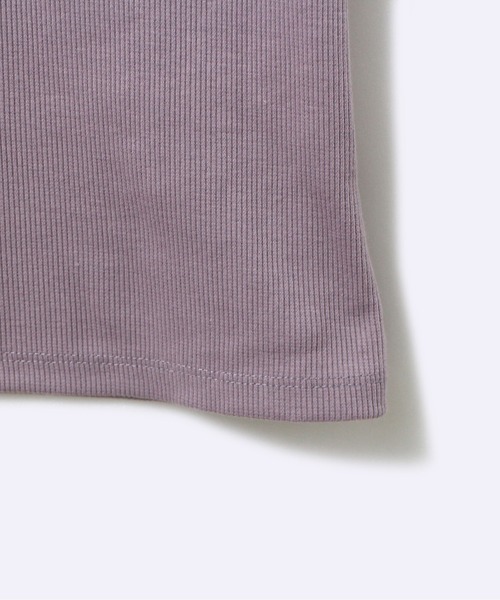 one way（ワンウェイ）の「【oneway Jeans】フロント開き2WAYテレコワンピース（ワンピース・レディース・ブラック/ベージュ/パープル/ライトブラウン・FREE）」の9枚目の写真