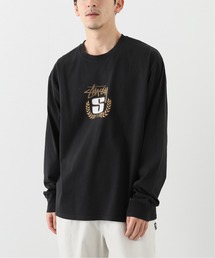 【STUSSY / ステューシー】S Wreath Pig Dyed Ls Tee