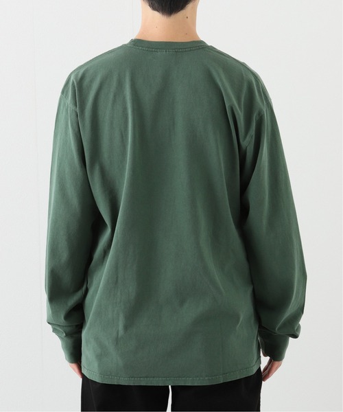 STUSSY(ステューシー)の「【STUSSY / ステューシー】S Wreath Pig Dyed Ls Tee(Tシャツ/カットソー・メンズ・イエロー/ブラック/アイボリー・LARGE/MEDIUM/X-LARGE)」の17枚目の写真