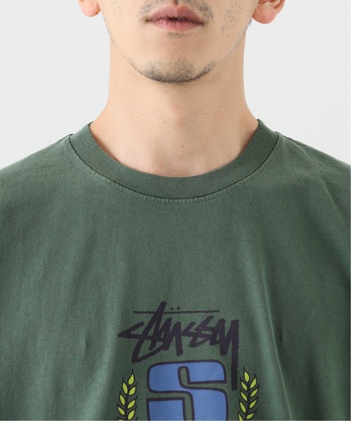 STUSSY(ステューシー)の「【STUSSY / ステューシー】S Wreath Pig Dyed Ls Tee(Tシャツ/カットソー・メンズ・イエロー/ブラック/アイボリー・LARGE/MEDIUM/X-LARGE)」の13枚目の写真