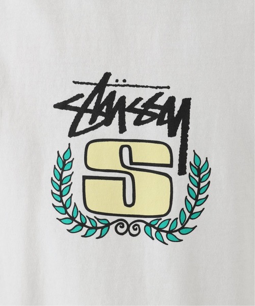 STUSSY(ステューシー)の「【STUSSY / ステューシー】S Wreath Pig Dyed Ls Tee(Tシャツ/カットソー・メンズ・イエロー/ブラック/アイボリー・LARGE/MEDIUM/X-LARGE)」の20枚目の写真