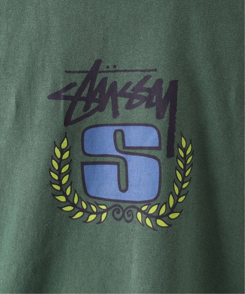 STUSSY(ステューシー)の「【STUSSY / ステューシー】S Wreath Pig Dyed Ls Tee(Tシャツ/カットソー・メンズ・イエロー/ブラック/アイボリー・LARGE/MEDIUM/X-LARGE)」の18枚目の写真