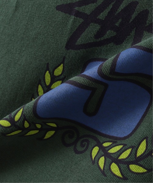 STUSSY(ステューシー)の「【STUSSY / ステューシー】S Wreath Pig Dyed Ls Tee(Tシャツ/カットソー・メンズ・イエロー/ブラック/アイボリー・LARGE/MEDIUM/X-LARGE)」の8枚目の写真