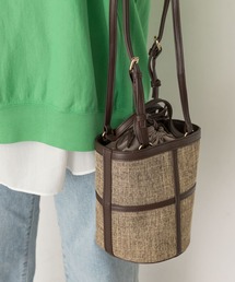 RODE SKO | MARIKE ツイード風バケツバッグ∴(ショルダーバッグ)