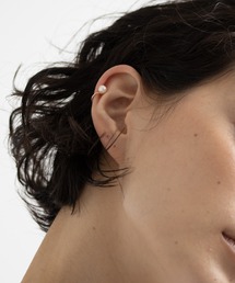 K10YG 一粒アコヤパールイヤーカフ