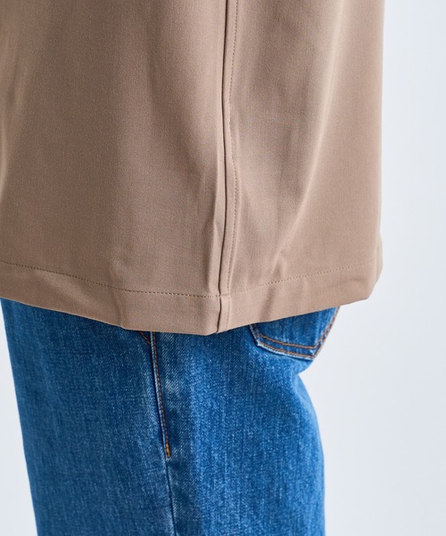 CIAOPANIC(チャオパニック)の「襟切り替えデザインドレープとろみシャツ(シャツ/ブラウス・メンズ・ブラック/ベージュ/グリーン・MEDIUM/LARGE)」の17枚目の写真