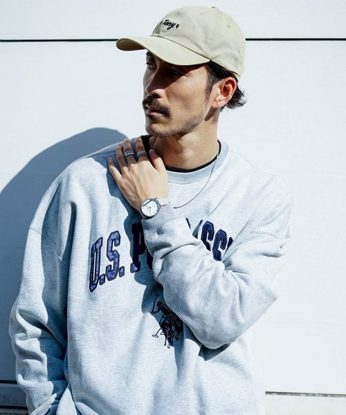 U.S. POLO ASSN.（ユーエスポロアッスン）の「【U.S. POLO ASSN.】ユーエスポロアッスン 腕時計 US-1BLG バイカラー 36mm クォーツ（アナログ腕時計・メンズ・ホワイト×グレー・FREE）」の5枚目の写真