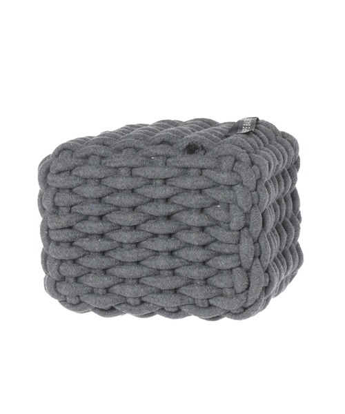 LAKOLE（ラコレ）の「モコモコロープコンテナ(M) / 235574（収納グッズ・レディース・ホワイト/ブラウン/グレー・FREE）」の7枚目の写真