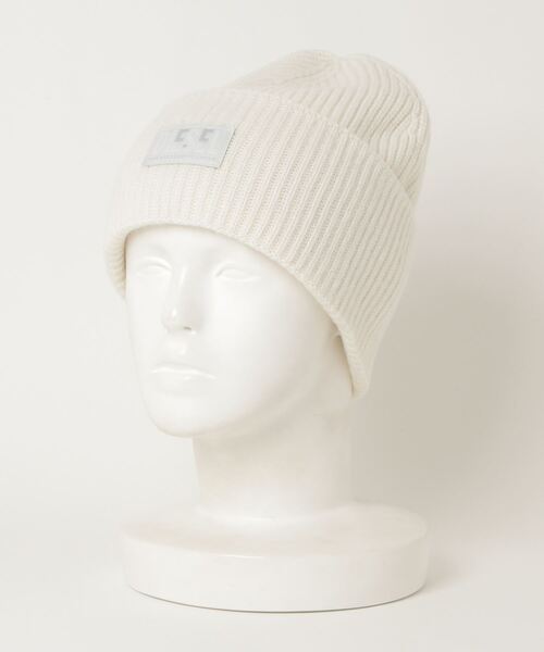 DIESEL(ディーゼル)の「ユニセックス ニットキャップ ニットビーニー(ニットキャップ/ビーニー・メンズ・ホワイト/ブラック/レッド・UNI)」の1枚目の写真