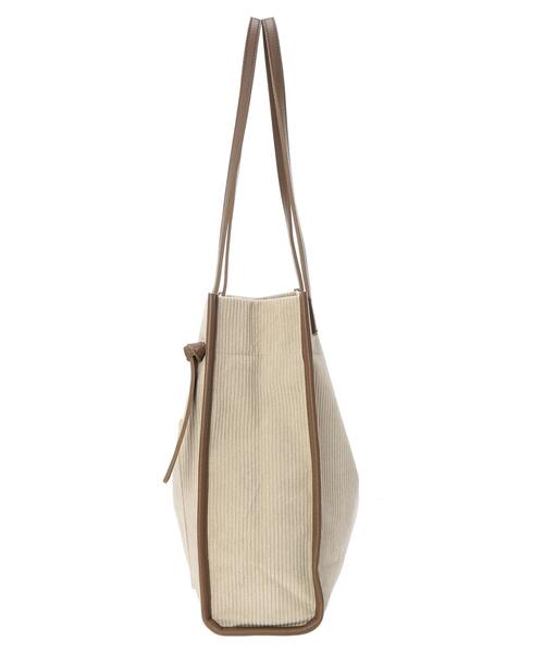 earth music&ecology（アースミュージックアンドエコロジー）の「コーデュロイトートバッグ＊（トートバッグ・レディース・ブラウン/グリーン/ライトベージュ・FREE）」の10枚目の写真