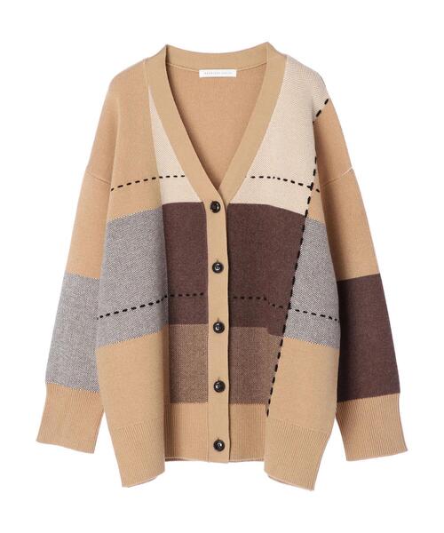 AMERICAN HOLIC（アメリカンホリック）の「ダブルジャガードチェックカーディガン（カーディガン/ボレロ・レディース・マルチ・FREE）」の20枚目の写真