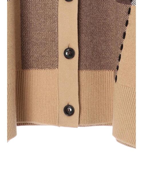 AMERICAN HOLIC（アメリカンホリック）の「ダブルジャガードチェックカーディガン（カーディガン/ボレロ・レディース・マルチ・FREE）」の16枚目の写真