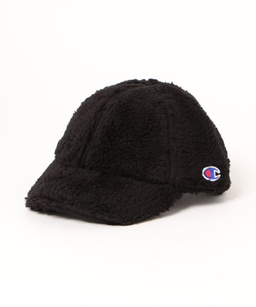 Champion(チャンピオン)の「【KIDS】【Champion/チャンピオン別注】ボアキャップ(キャップ・キッズ・ブラック/キナリ・FREE)」の4枚目の写真