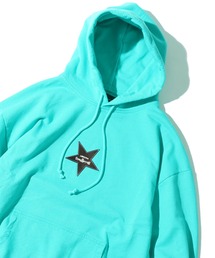 PACCBET/ラスベート X SLAVA MOGUTIN コラボ MENS COTTON MOGUTIN HOODIE KNIT パーカー フロントロゴ ドロップショルダー バックプリント