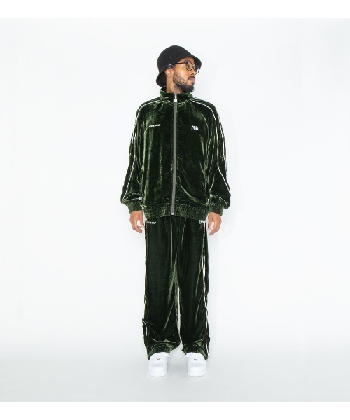 APPLEBUM（アップルバム）の「Velour Tracksuit Set Up（セットアップ・メンズ・グリーン/ネイビー・LARGE/X-LARGE/MEDIUM）」の6枚目の写真
