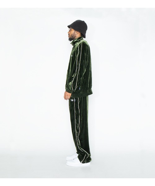 APPLEBUM（アップルバム）の「Velour Tracksuit Set Up（セットアップ・メンズ・グリーン/ネイビー・LARGE/X-LARGE/MEDIUM）」の13枚目の写真