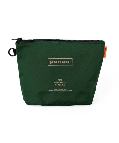 PENCO（ペンコ）の「penco ペンコ バケット ポーチ ナイロン ボート型（ポーチ・レディース・ホワイト/ダークグリーン/ベージュ/ネイビー/オレンジ/ブラック・FREE）」の11枚目の写真