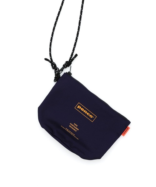 PENCO（ペンコ）の「penco ペンコ バケット ポーチ ナイロン ボート型（ポーチ・レディース・ホワイト/ダークグリーン/ベージュ/ネイビー/オレンジ/ブラック・FREE）」の14枚目の写真