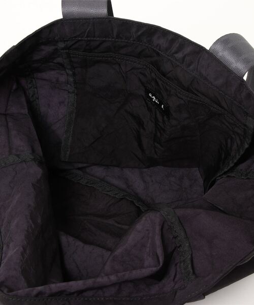 agnes b.（アニエスベー）の「エアバッグトートバッグ (PAH01－02)（トートバッグ・メンズ・ブラック・FREE）」の8枚目の写真