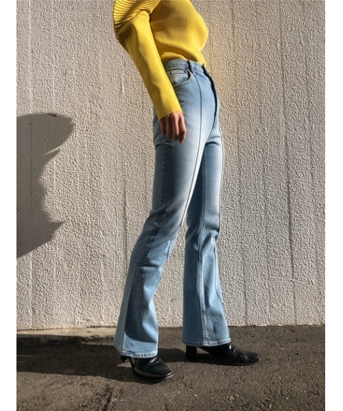 Bolan似　フレアパンツ セミワイドフレアパンツ全3色 4サイズ ボトムス[品番