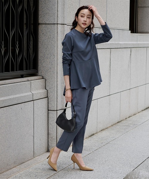 UR'S(ユアーズ)の「スティックパンツ(その他パンツ・レディース・ブラック/ネイビー/グレイッシュベージュ/ホワイト・TM/S/M/L)」の22枚目の写真