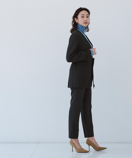 UR'S(ユアーズ)の「スティックパンツ(その他パンツ・レディース・ブラック/ネイビー/グレイッシュベージュ/ホワイト・TM/S/M/L)」の17枚目の写真