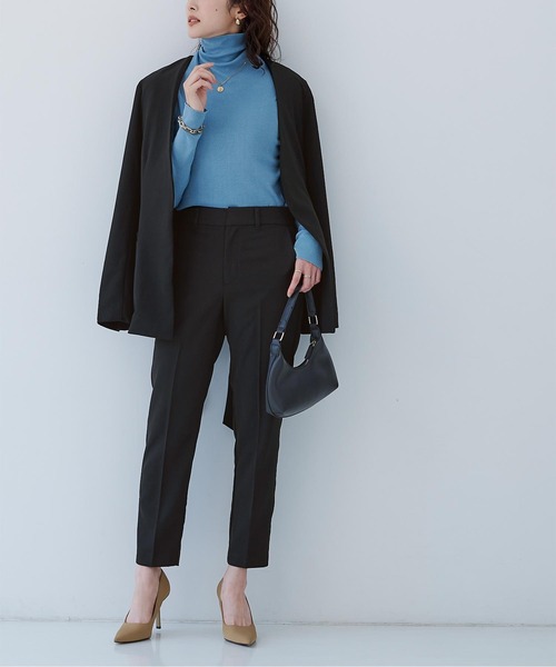 UR'S(ユアーズ)の「スティックパンツ(その他パンツ・レディース・ブラック/ネイビー/グレイッシュベージュ/ホワイト・TM/S/M/L)」の19枚目の写真