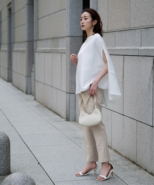 UR'S(ユアーズ)の「スティックパンツ(その他パンツ・レディース・ブラック/ネイビー/グレイッシュベージュ/ホワイト・TM/S/M/L)」の20枚目の写真