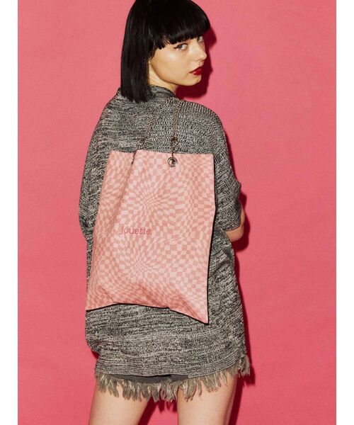 jouetie(ジュエティ)の「jouetie キャンバストート BAG(トートバッグ・レディース・ブラック/ピンク/アイボリー/その他1/その他/その他2・FREE)」の11枚目の写真