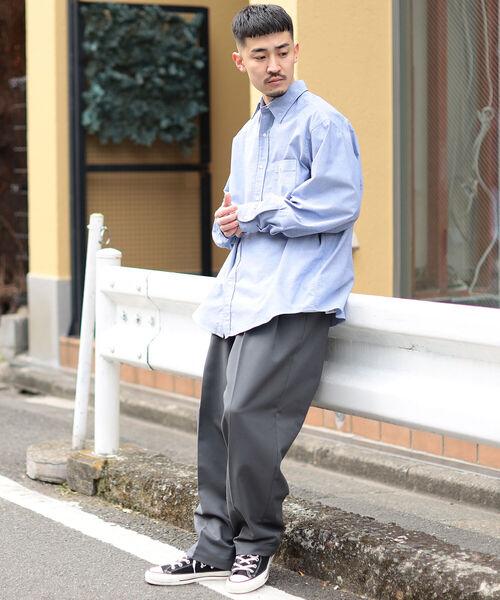 DANTON(ダントン)の「DANTON × BEAMS / 別注 Oxford Shirts(シャツ/ブラウス・メンズ・ホワイト/グレー系その他/ブルー・38/40/44/42)」の15枚目の写真