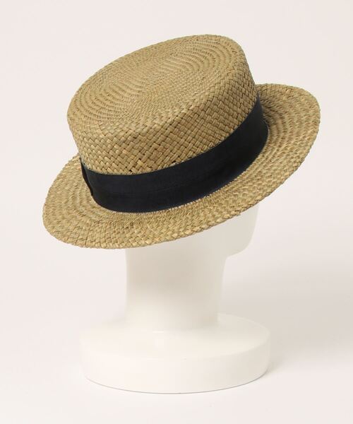 OVERRIDE(オーバーライド)の「OVERRIDE IGUSA BOATER(ハット・メンズ・ナチュラル・60cm/58cm)」の2枚目の写真