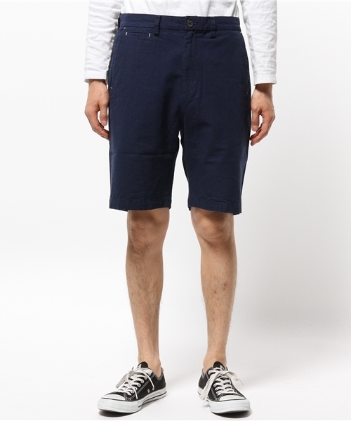 WEGO(ウィゴー)の「WEGO/フレンチリネン混ショーツ(その他パンツ・メンズ・ホワイト/ブルー/サックスブルー/ネイビー/イエロー/レッド系その他・MEDIUM/LARGE)」の13枚目の写真