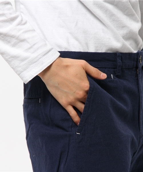 WEGO(ウィゴー)の「WEGO/フレンチリネン混ショーツ(その他パンツ・メンズ・ホワイト/ブルー/サックスブルー/ネイビー/イエロー/レッド系その他・MEDIUM/LARGE)」の16枚目の写真