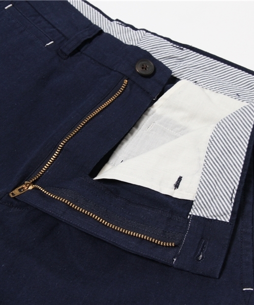 WEGO(ウィゴー)の「WEGO/フレンチリネン混ショーツ(その他パンツ・メンズ・ホワイト/ブルー/サックスブルー/ネイビー/イエロー/レッド系その他・MEDIUM/LARGE)」の8枚目の写真