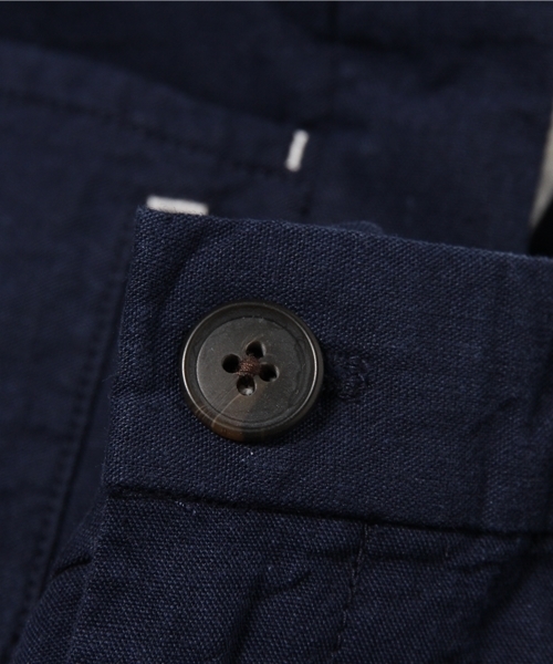 WEGO(ウィゴー)の「WEGO/フレンチリネン混ショーツ(その他パンツ・メンズ・ホワイト/ブルー/サックスブルー/ネイビー/イエロー/レッド系その他・MEDIUM/LARGE)」の9枚目の写真