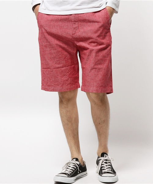 WEGO(ウィゴー)の「WEGO/フレンチリネン混ショーツ(その他パンツ・メンズ・ホワイト/ブルー/サックスブルー/ネイビー/イエロー/レッド系その他・MEDIUM/LARGE)」の20枚目の写真