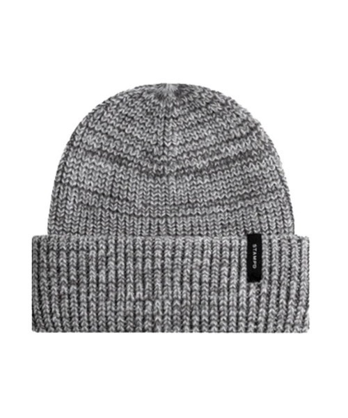 STAMPD(スタンプド)の「【STAMPD】BRICK LOGO BEANIE(ニットキャップ/ビーニー・メンズ・グレー・F)」の1枚目の写真