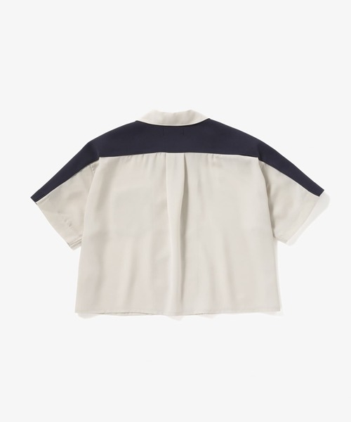 FRED PERRY（フレッドペリー）の「Knit Panelling Revere Shirt 