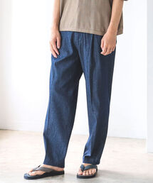 BEAMS LIGHTS | BEAMS LIGHTS / デニム ディーププリーツ テーパード パンツ(その他パンツ)