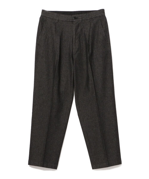 BEAMS LIGHTS（ビームスライツ）の「BEAMS LIGHTS / デニム ディーププリーツ テーパード パンツ（その他パンツ・メンズ・ブラック系その他4/インディゴブルー・SMALL/X-LARGE/MEDIUM/LARGE）」の11枚目の写真