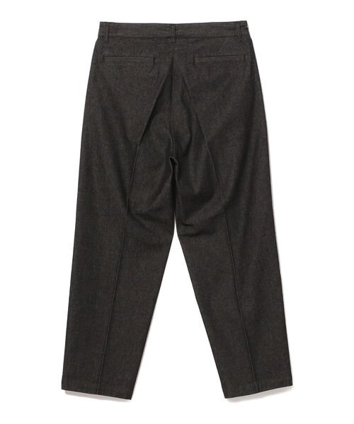 BEAMS LIGHTS（ビームスライツ）の「BEAMS LIGHTS / デニム ディーププリーツ テーパード パンツ（その他パンツ・メンズ・ブラック系その他4/インディゴブルー・SMALL/X-LARGE/MEDIUM/LARGE）」の13枚目の写真